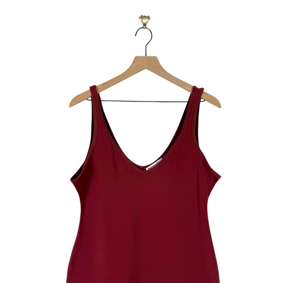 Reformation Tyra Knit Dress Chianti XL - Picture 3 of 8